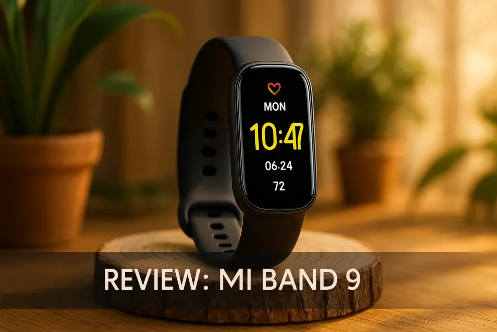 Mi Band 9: funções inteligentes no seu pulso