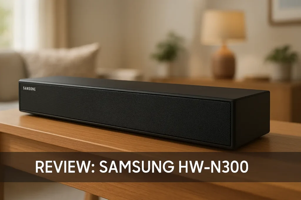 Samsung HW-N300: som potente em barra compacta