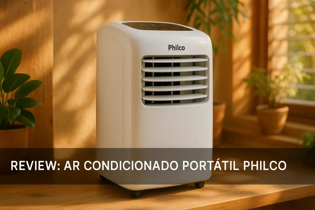 Ar condicionado portátil e versátil da Philco