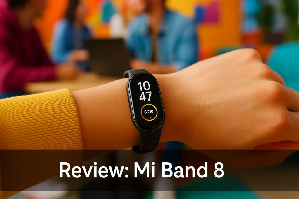 Mi Band 8: tecnologia e conforto no pulso
