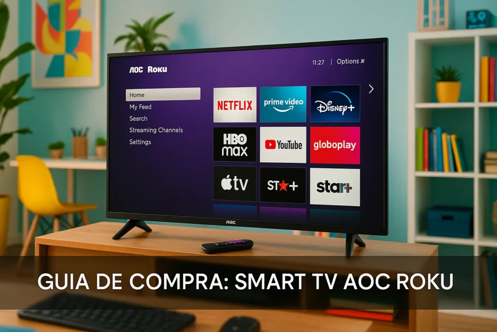 Guia de Compra: 5 Melhores Smart TV AOC Roku para 2025