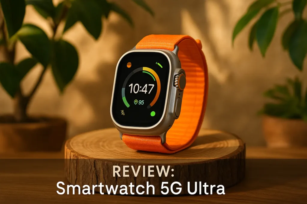 Smartwatch Ultra 3 Ai 5G surpreende? Testamos