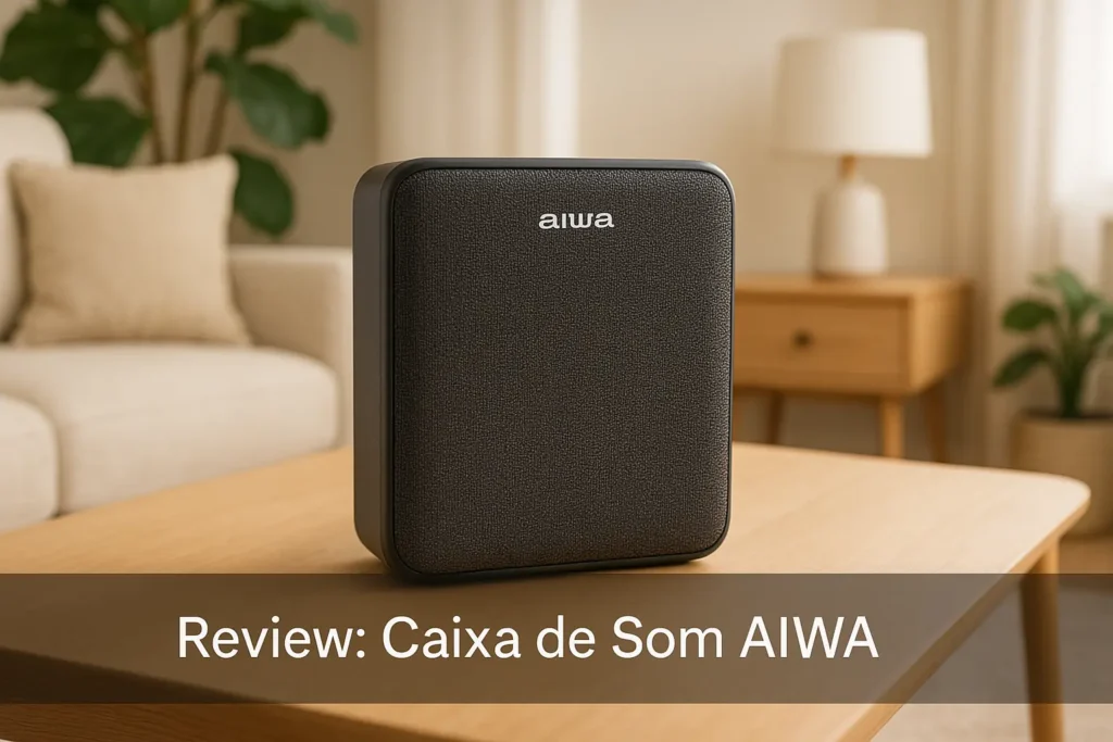PartyBox AIWA PB-05: potência e diversão garantida