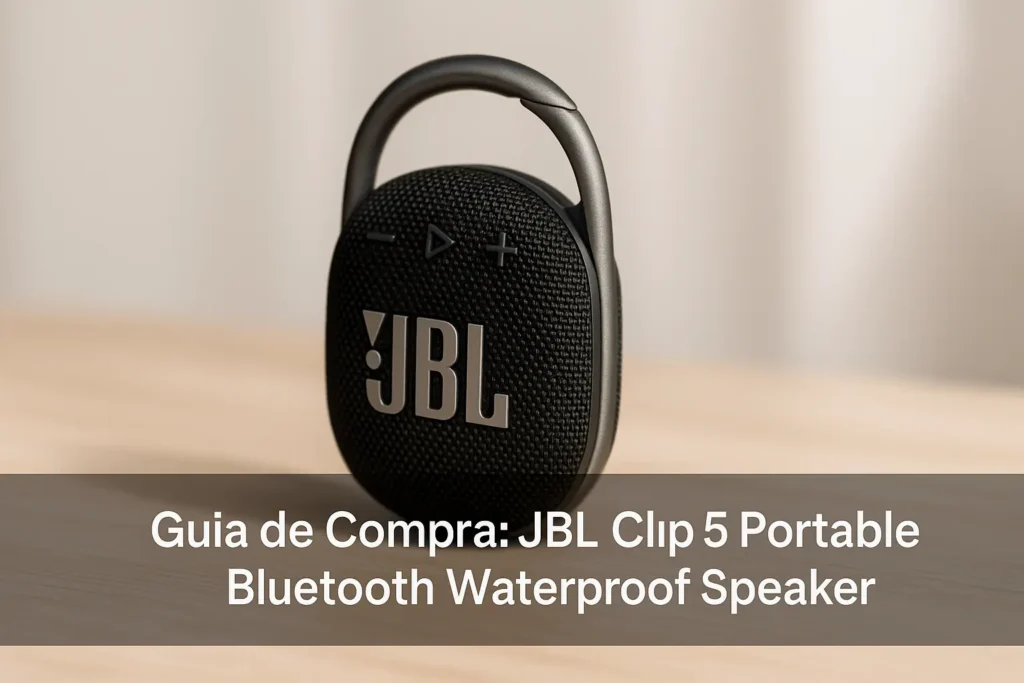 Guia de Compra: 5 Melhores JBL Clip 5 Portable Bluetooth Waterproof Speaker Recomendados por Especialistas