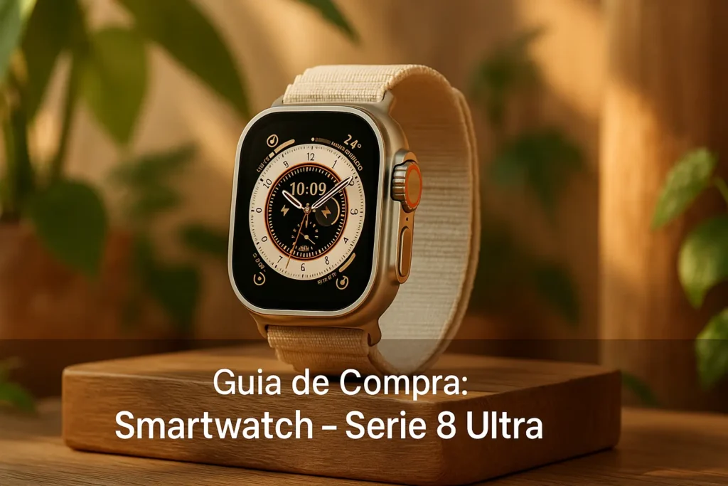 Guia de Compra: 5 Melhores Smartwatch - Serie 8 Ultra para 2025