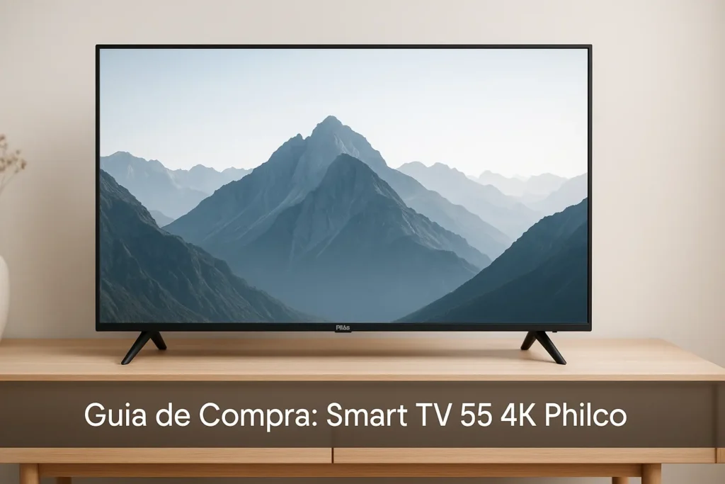 5 Melhores Smart TVs 55 4K Philco com Melhor Imagem e Recursos