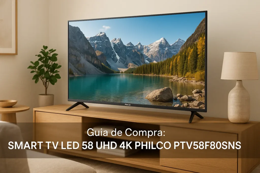 5 Melhores Smart TV LED 58 UHD 4K Philco PTV58F80SNS