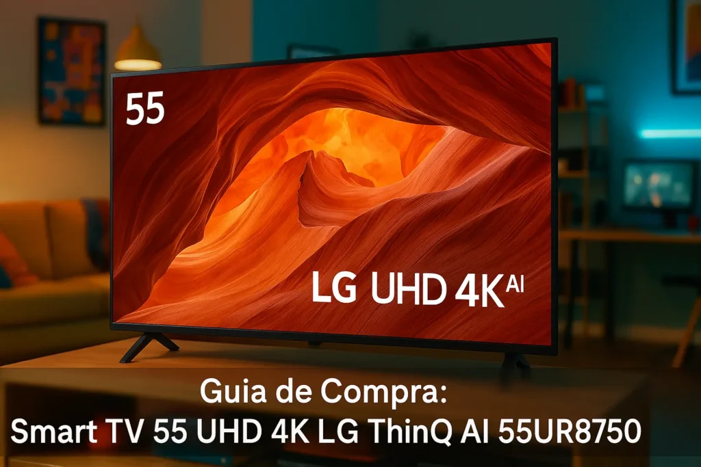 Guia de Compra: 5 Melhores Smart TVs 55 UHD 4K LG ThinQ AI 55UR8750 para 2025