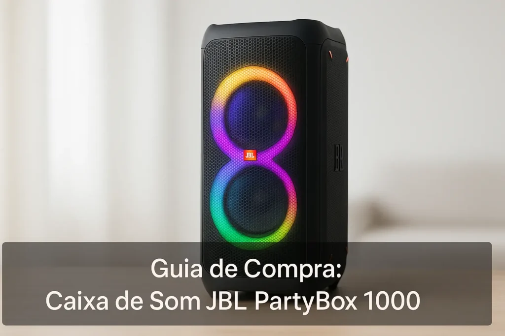 5 Melhores Caixa de Som JBL Grande PartyBox 1000: Potência e Som Imersivo