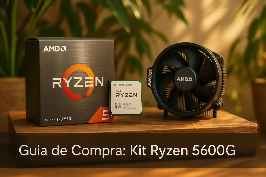 Guia de Compra: 5 Melhores Kit Ryzen 5600G com Excelente Avaliação