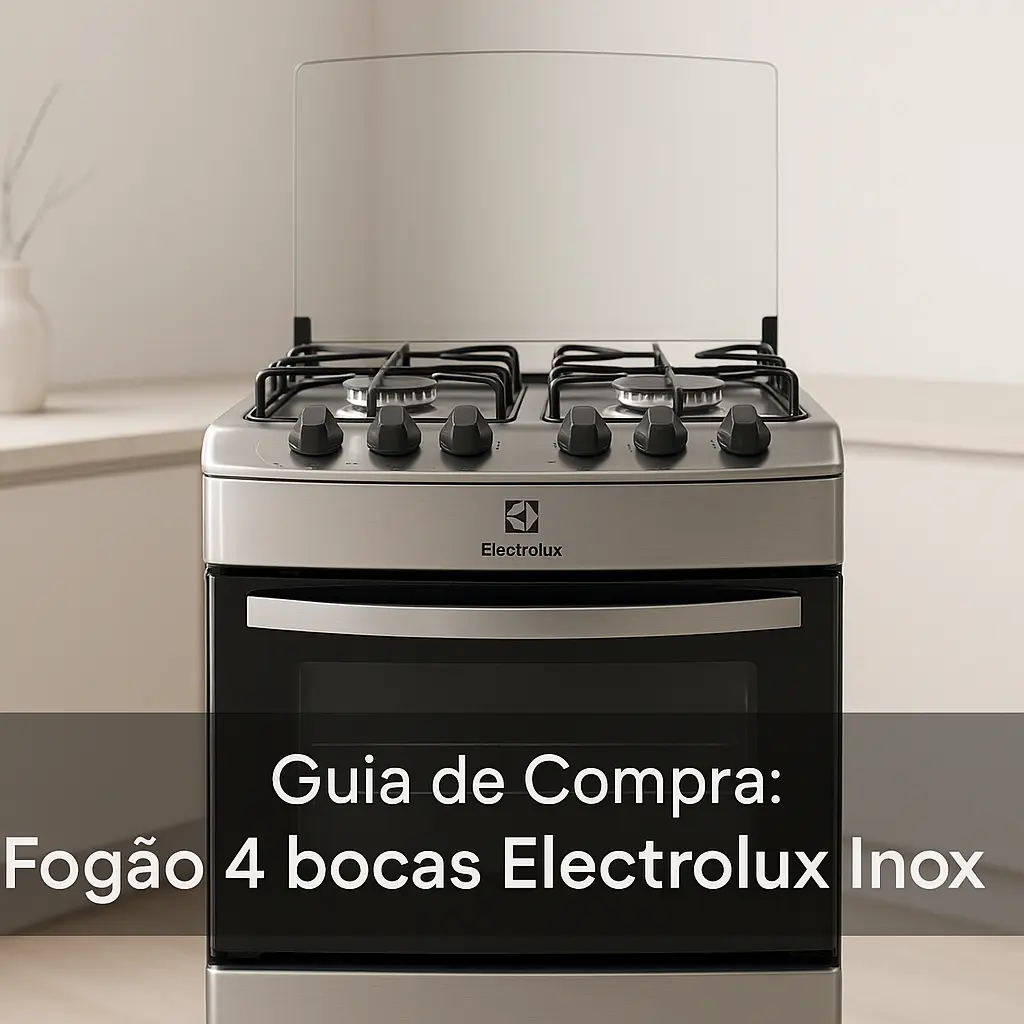 Guia de Compra: 5 Melhores Fogões 4 Bocas Electrolux Inox com Estoque no Brasil