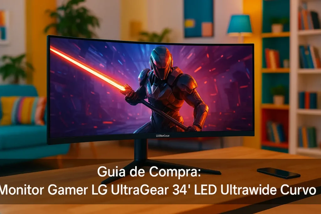 5 Melhores Monitor Gamer LG Ultragear 34 LED Ultrawide Curvo