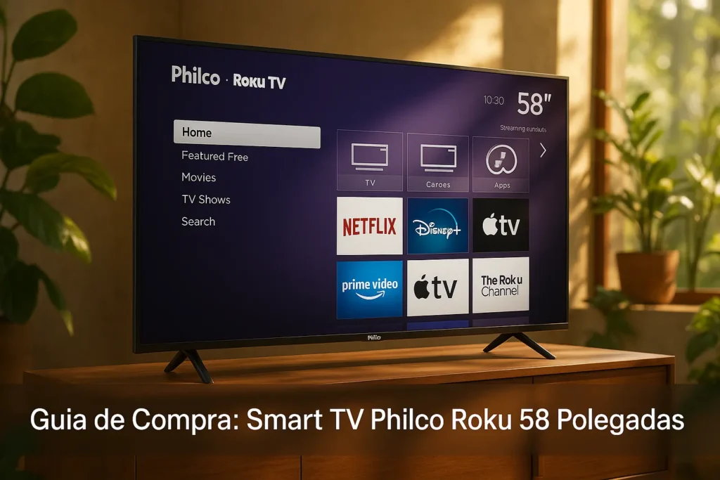 5 Melhores Smart TVs Philco Roku 58 Polegadas em 2025