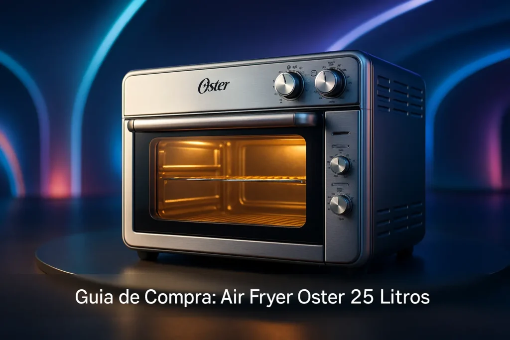 Guia de Compra: 5 Melhores Fornos Air Fryer Oster 25 Litros Recomendados por Especialistas