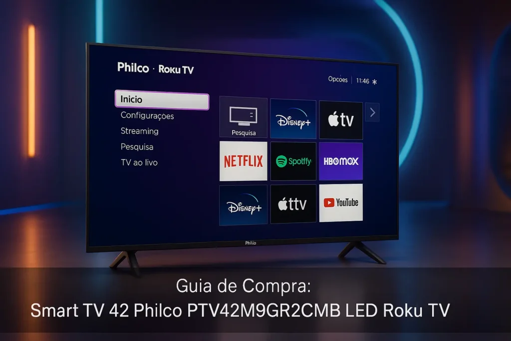 Guia de Compra: 5 Melhores Smart TVs 42 Philco Roku TV para 2025