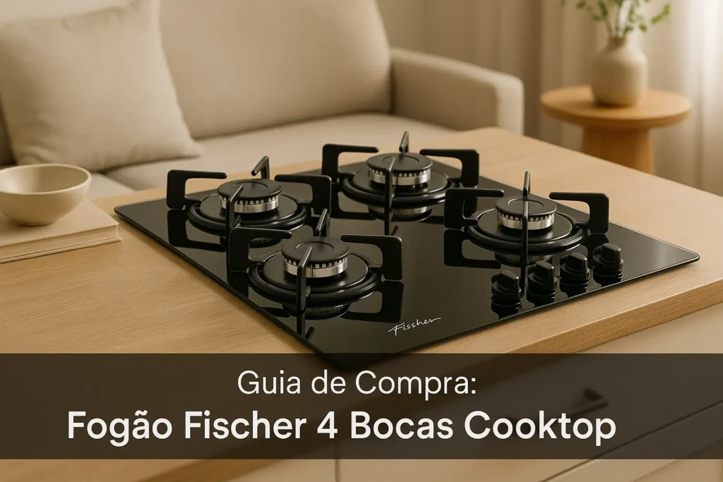 5 Melhores Fogões Fischer 4 Bocas Cooktop para 2025
