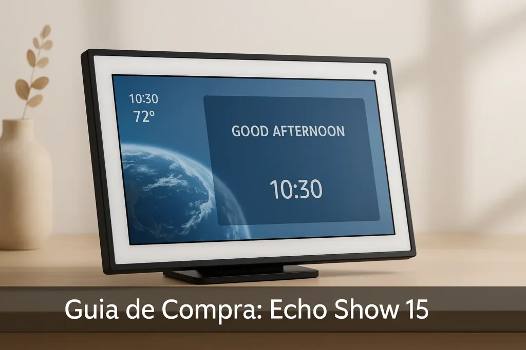 5 Melhores Echo Show 15 Base para Comprar em 2025