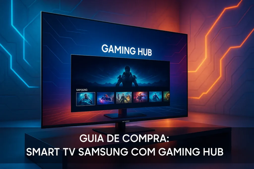Guia de Compra: 5 Melhores Smart TVs Samsung com Gaming Hub em 2025