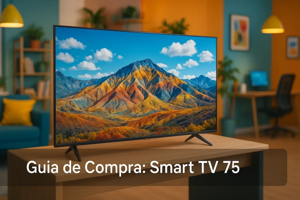 5 Melhores Smart TV 75" com Entrega Rápida