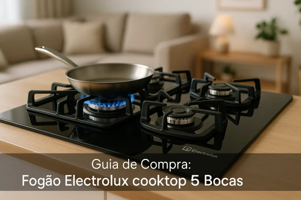 Guia de Compra: 5 Melhores Fogões Electrolux Cooktop 5 Bocas Atualizados para 2025
