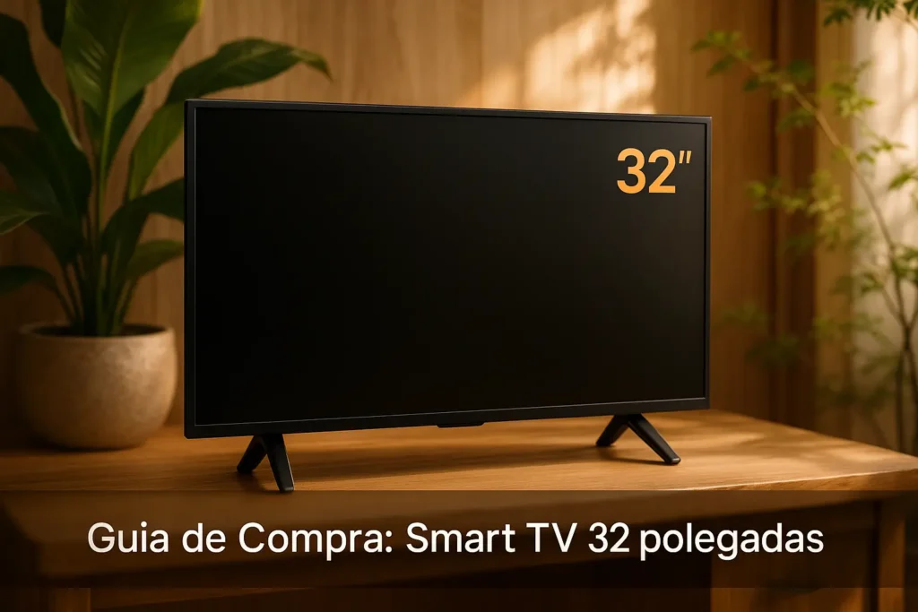 Guia de Compra: 5 Melhores Smart TVs 32 Polegadas Segundo Nossos Testes