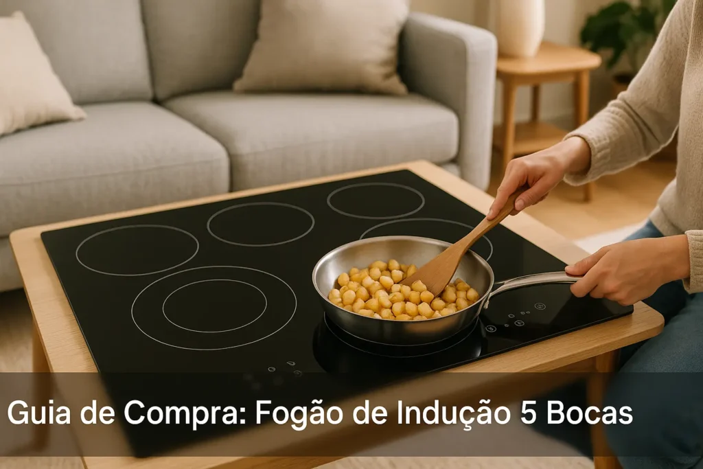 5 Melhores Fogões de Indução 5 Bocas com Tecnologia de Ponta