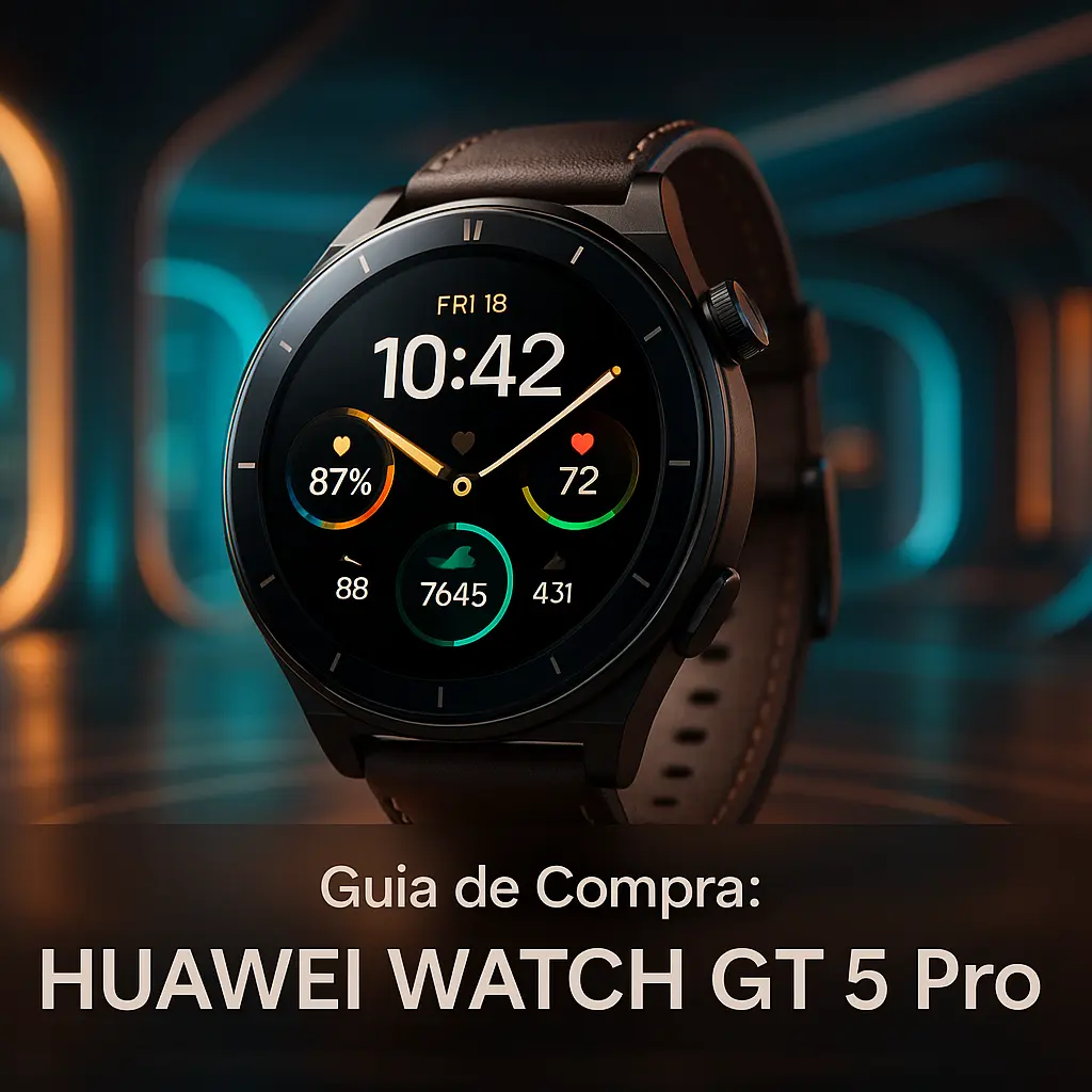 5 Melhores Smartwatch Huawei Watch GT 5 Pro e Alternativas
