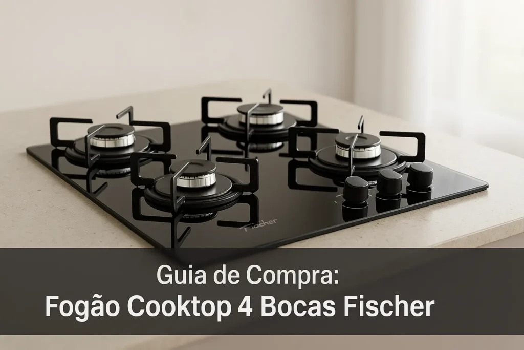 5 Melhores Fogões Cooktop 4 Bocas Fischer de 2025