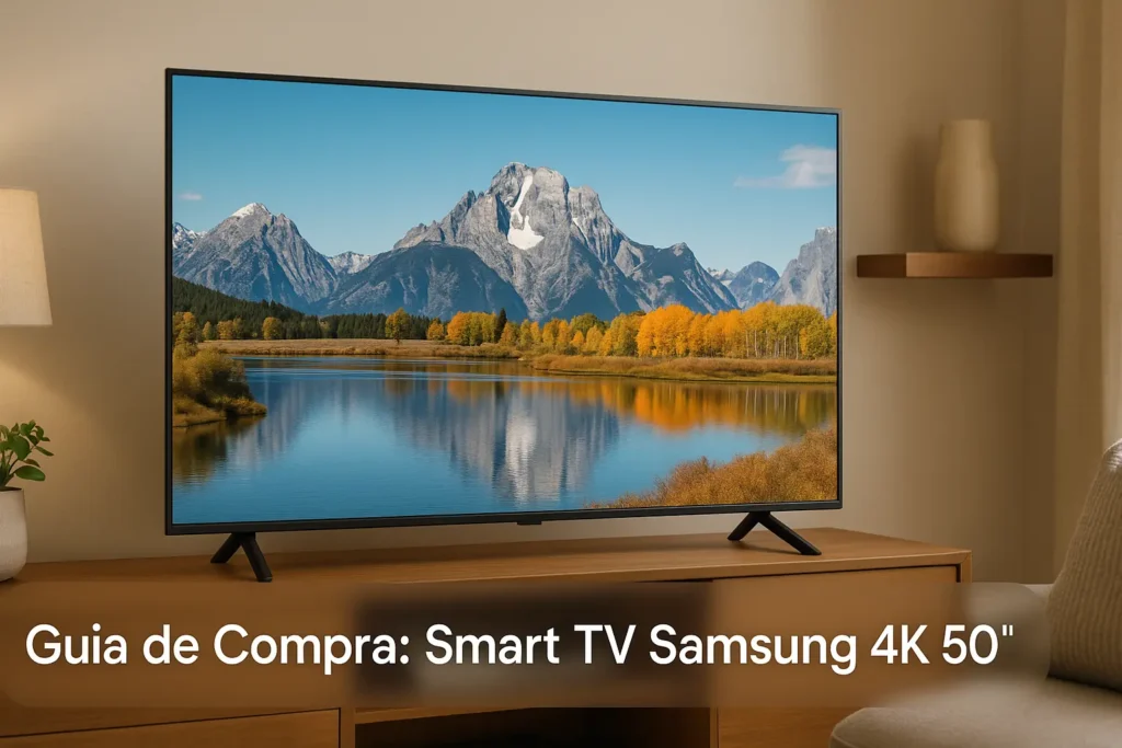 5 Melhores Smart TVs Samsung 4K 50 Polegadas para 2025
