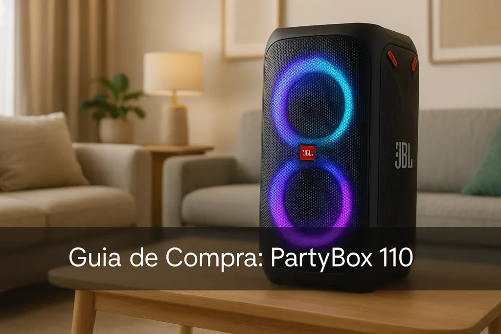 5 Melhores PartyBox 110 JBL com Som e Luzes Incríveis