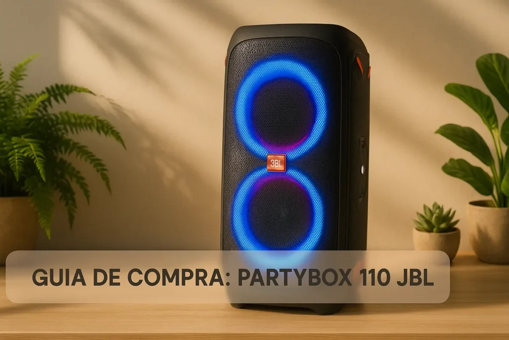 Guia de Compra: 5 Melhores Partybox 110 JBL Atualizados para 2025