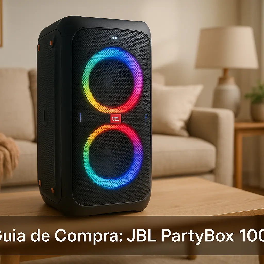 5 Melhores Caixa JBL PartyBox 100 para Quem Busca Qualidade