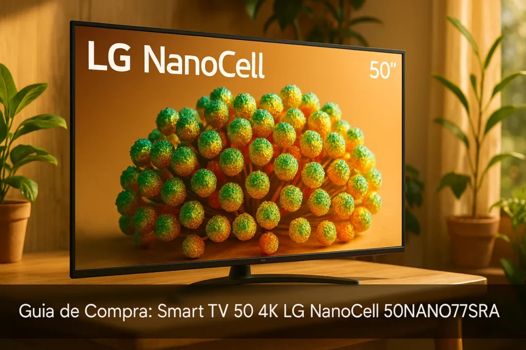 5 Melhores Smart TV 50 4K LG NanoCell 50NANO77SRA