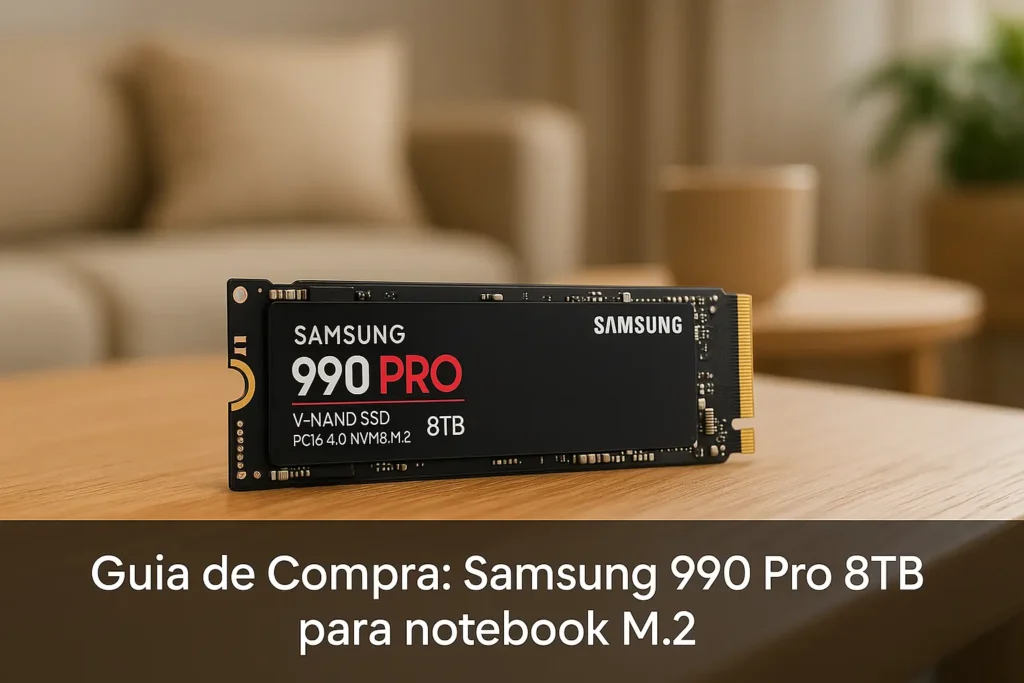 Guia de Compra: 5 Melhores Samsung 990 Pro 8TB para Notebook M.2