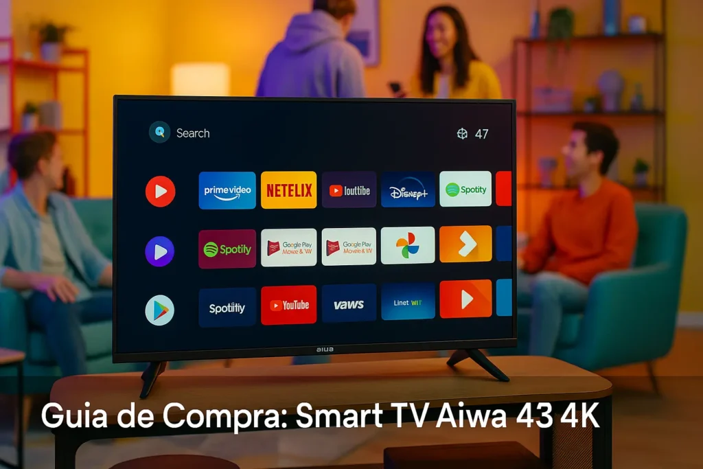 5 Melhores Smart TVs Aiwa 43 4K para sua Sala