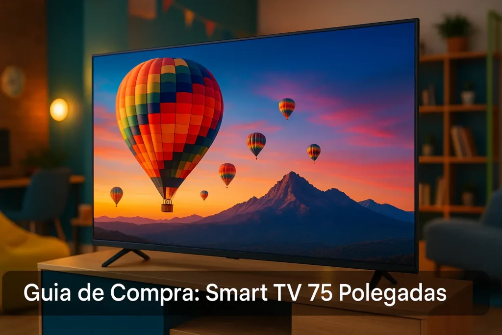 5 Melhores Smart TV 75 Polegadas para Quem Busca Qualidade