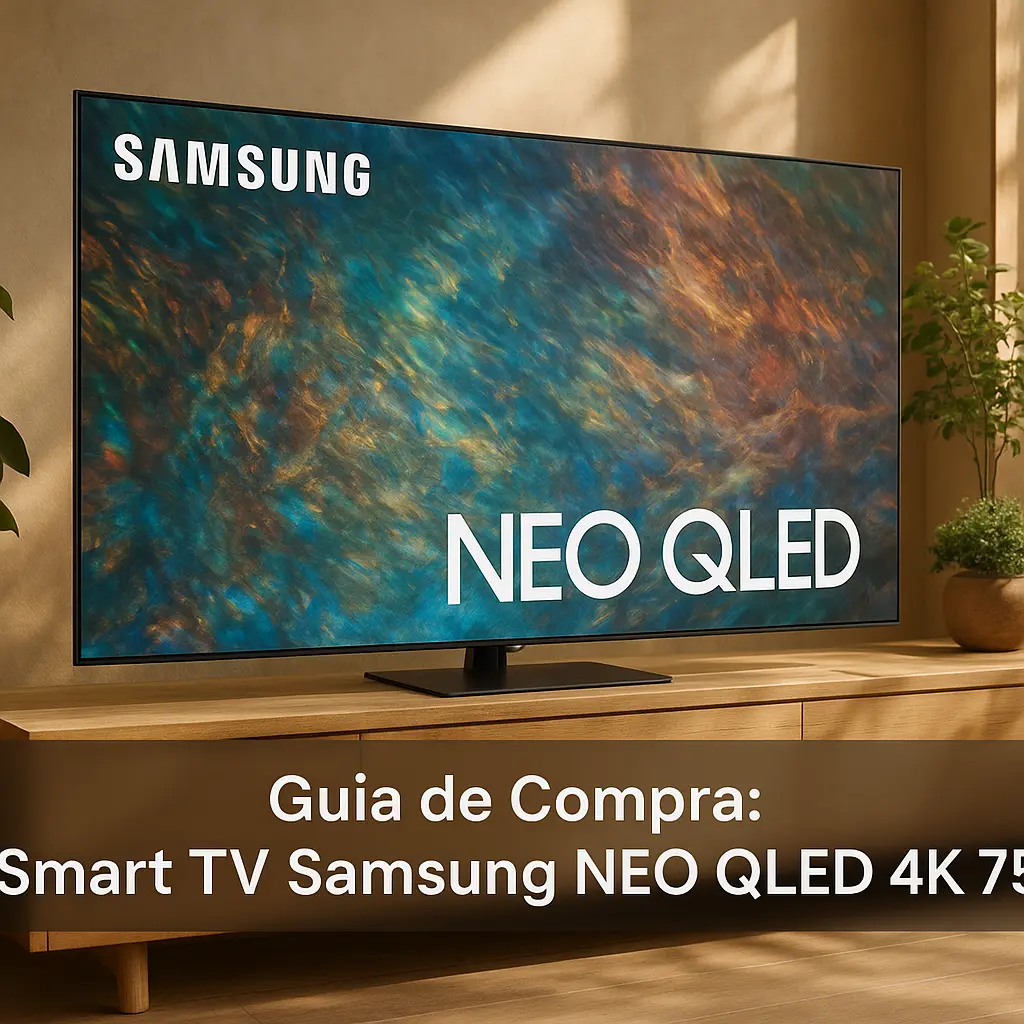 5 Melhores Smart TVs Samsung NEO QLED 4K 75" em 2025