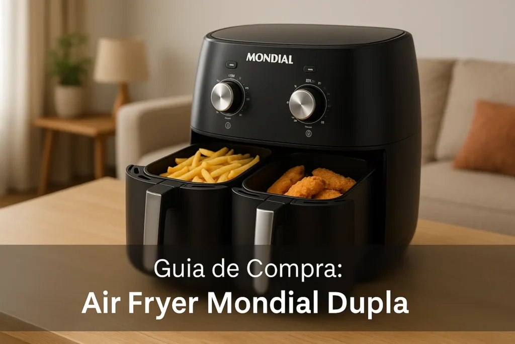 5 Melhores Air Fryer Mondial Dupla para o Dia a Dia