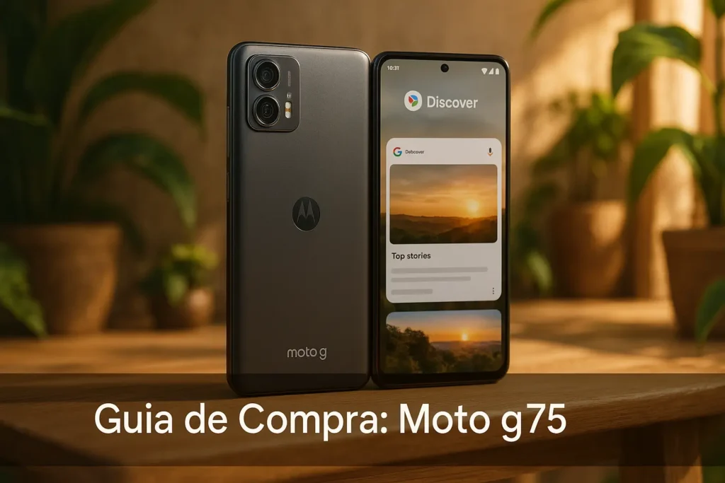 5 Melhores Moto G 75 com Garantia e Suporte no Brasil