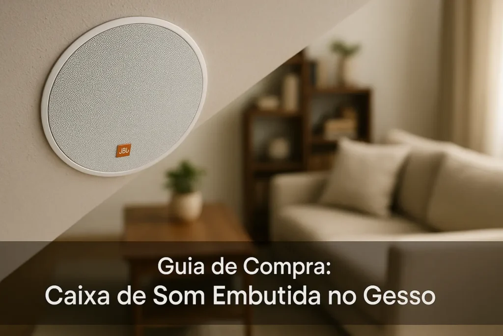 Guia de Compra: As 5 Melhores Caixa de Som Embutida no Gesso JBL