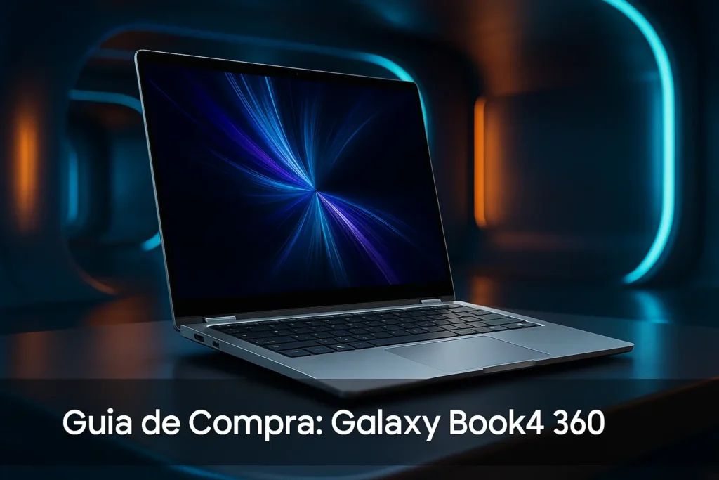 5 Galaxy Book4 360 com Garantia Estendida e Suporte VIP