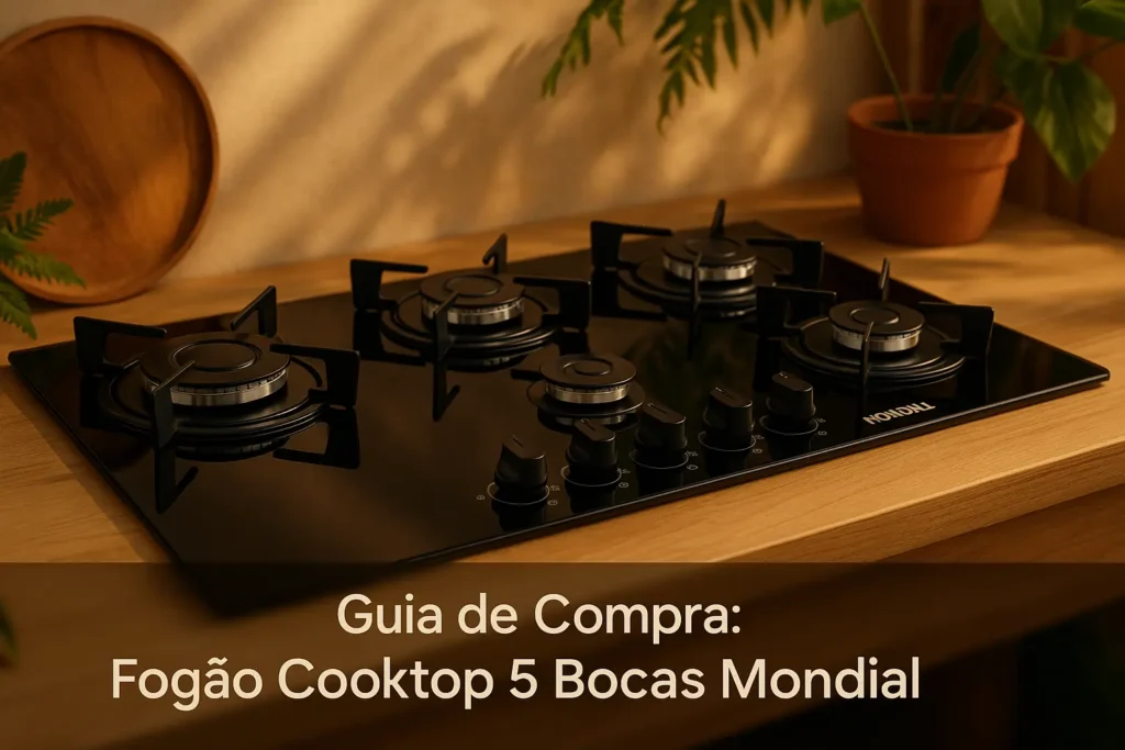 Top 5 Fogões Cooktop 5 Bocas Mondial com Melhor Custo × Benefício