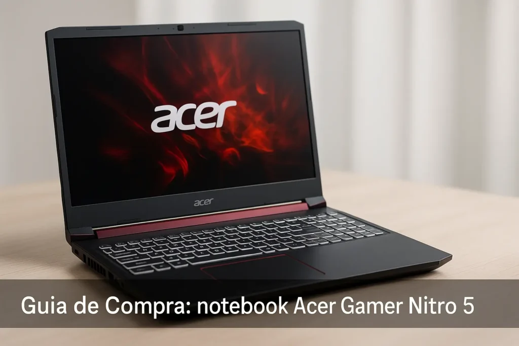 5 Notebook Acer Gamer Nitro 5 Disponíveis em Estoque Nacional Agora