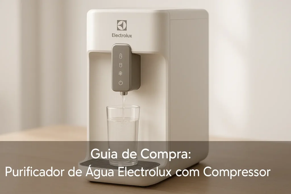 5 Purificadores de Água Electrolux com Compressor de Alta Performance