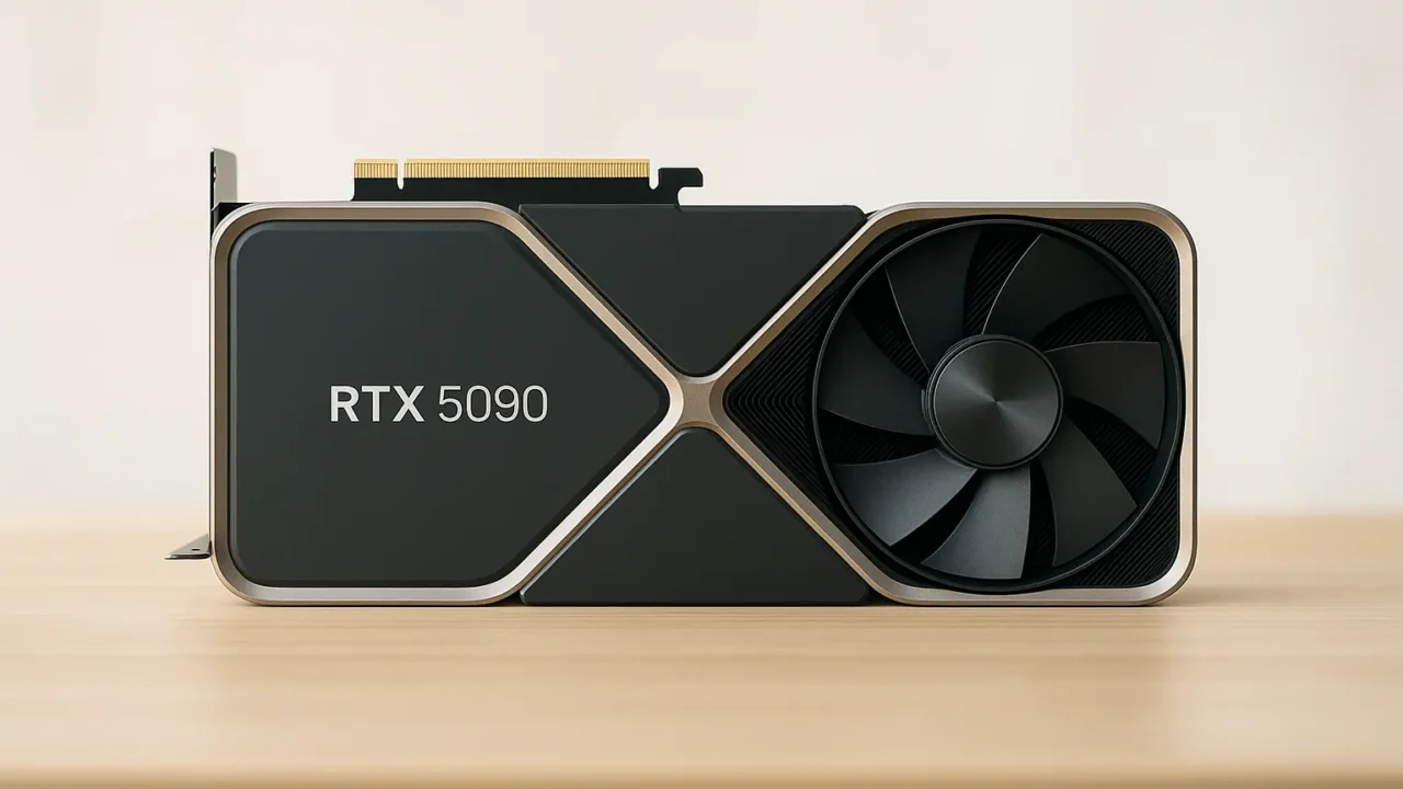 Placa de vídeo RTX 5090 confiável e poderosa em 2025