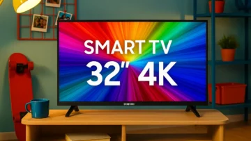 Guia de Compra: 5 Melhores Samsung Smart TV 32 4K com Estoque no Brasil