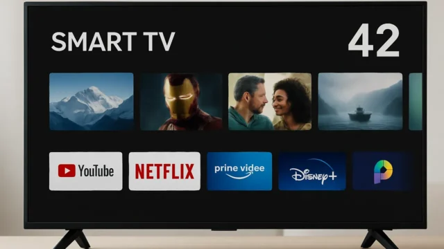5 Melhores Smart TVs 42" com Menor Preço em 2025