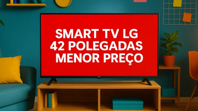 Smart TV LG 42″: 5 opções pelo menor preço