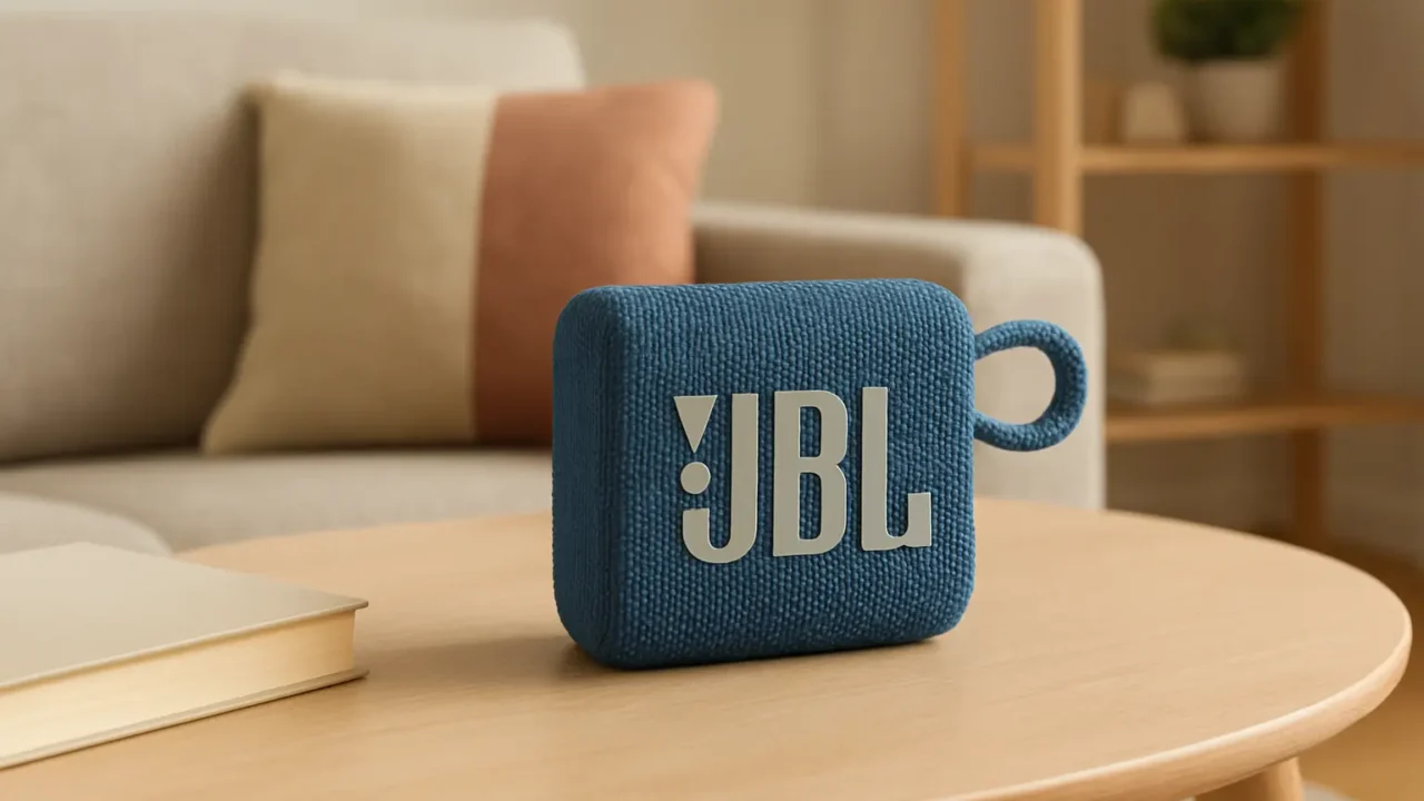 Melhor JBL GO 4 da JBL com som potente e design portátil