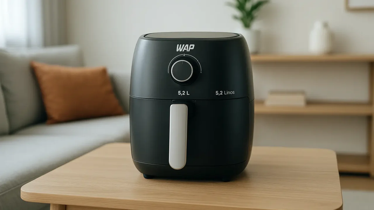 Air Fryer WAP 5,2 litros até R$569 com avaliações ★4,6